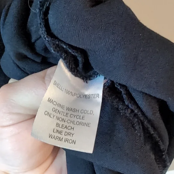 House of Harlow 1960 Navy Blue Satin Slip Minimalist Dress - Picture 5 of 5